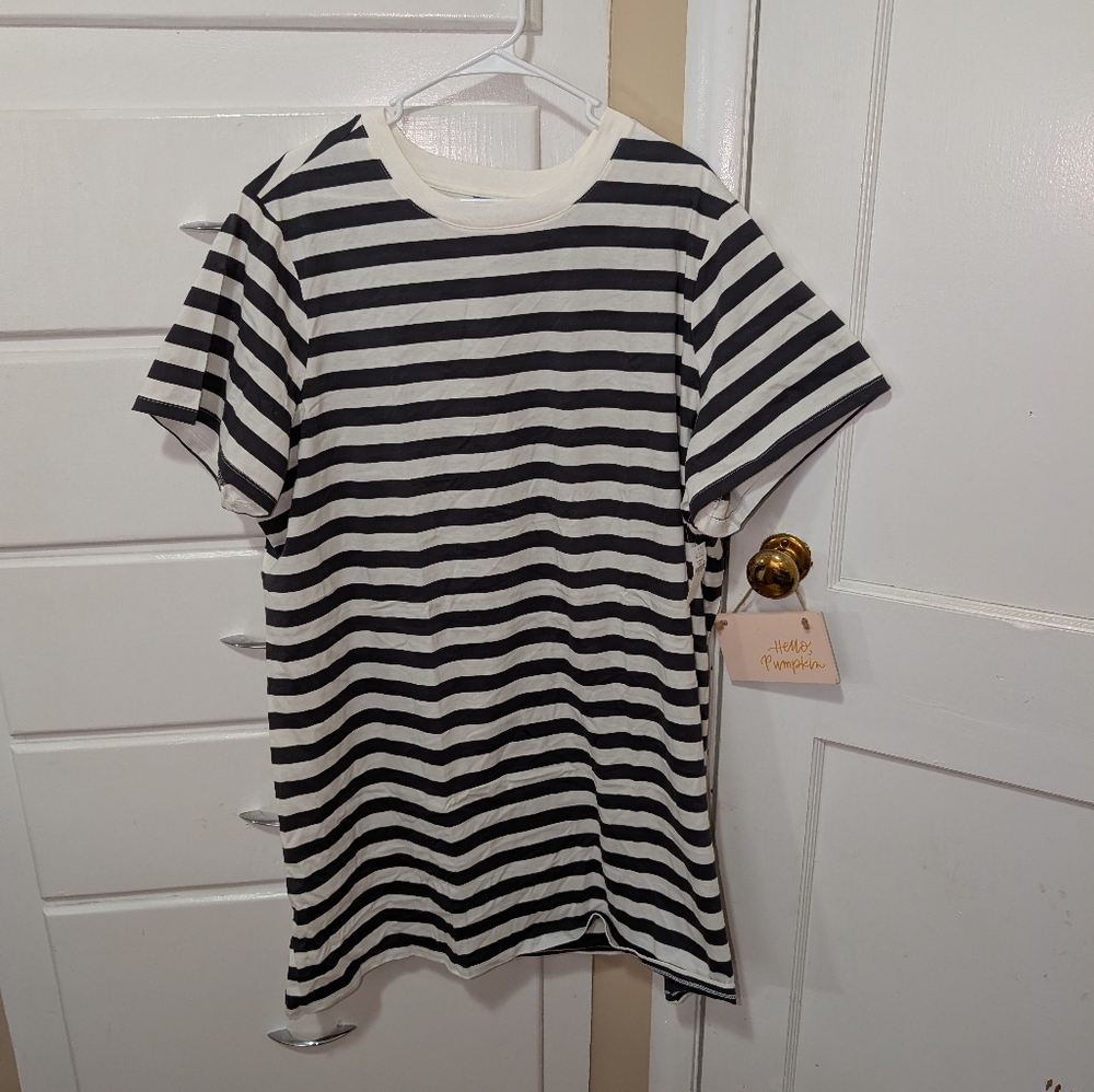 Striped Old Navy T-Shirt Dress